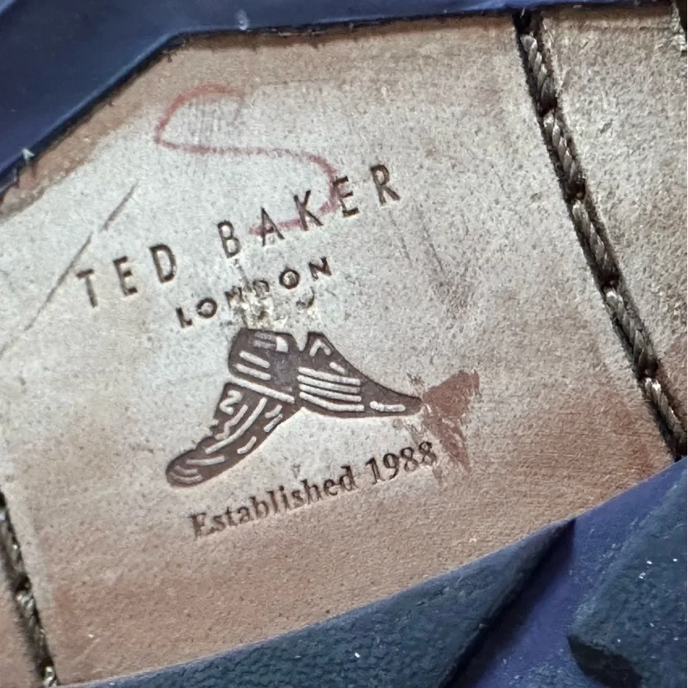 Ted Baker Cassiuss 3 Leather Wingtip Oxfords